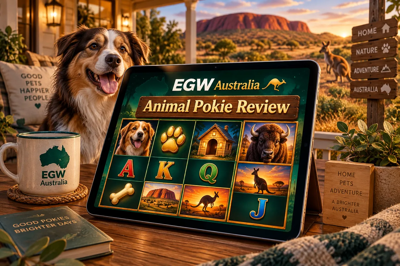 Original EGW Australia editorial illustration for Buffalo King Megaways review