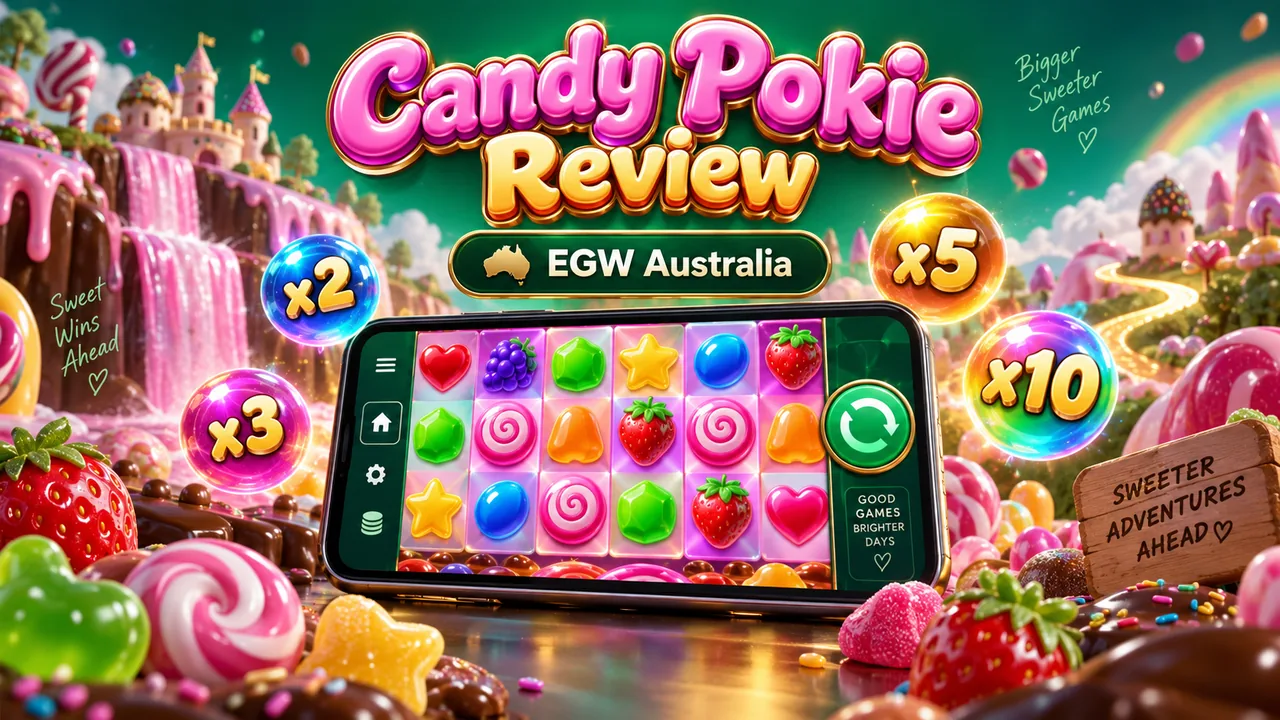 Original EGW Australia editorial illustration for Sweet Bonanza 1000 review
